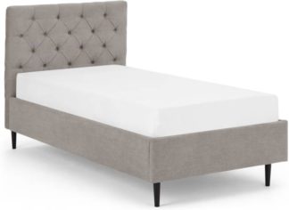 An Image of Skye Single Bed, Owl Grey