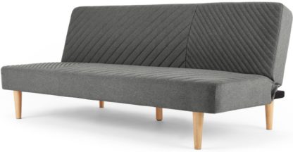 An Image of Ryson Click Clack Sofa Bed, Marl Grey