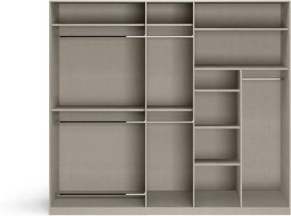 An Image of Caren 5 door Hinged Wardrobe Classic Accessory Package