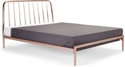 An Image of Alana Super Kingsize Bed, Copper