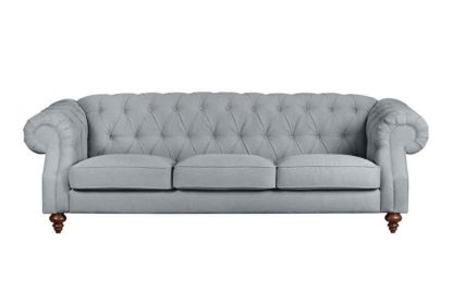 An Image of Buster 3 seat sofa Malaga Steel