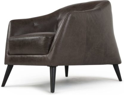 An Image of Nevada Armchair, Antique Grey Leather
