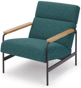 An Image of Kingston Accent Armchair, Ocean Teal