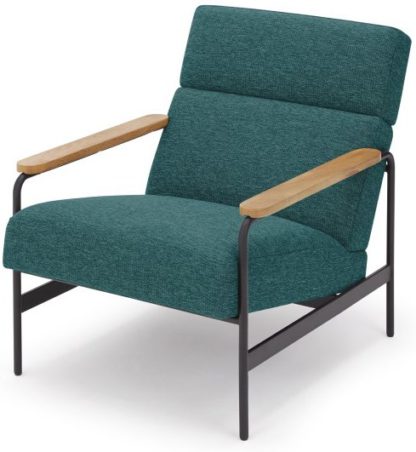 An Image of Kingston Accent Armchair, Ocean Teal