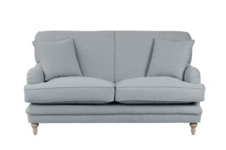 An Image of Madelein 2 seat sofa Malaga Steel