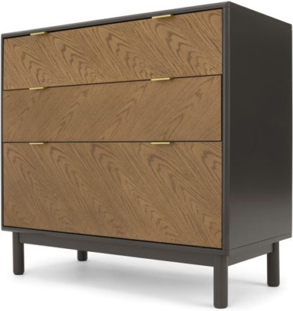 An Image of Belgrave Chest of Drawers, Dark Stained Oak