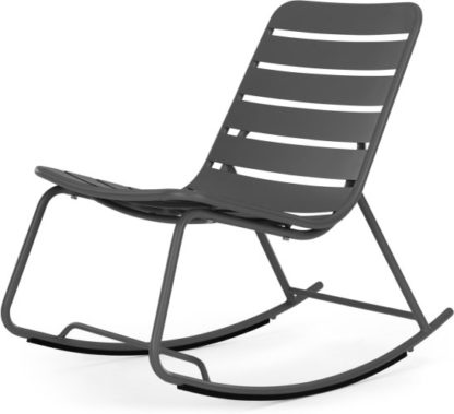 An Image of MADE Essentials Tice Rocker, Grey