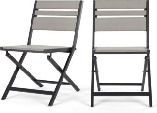 An Image of Set Of 2 Catania Bistro DInIng Chairs, Polywood