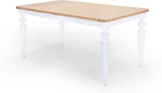 An Image of Betty 6-8 Seat Extending Dining Table, White