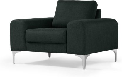 An Image of Vittorio Armchair, Anthracite Grey