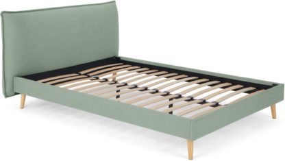 An Image of Piper King Size Bed, Tarragon Green