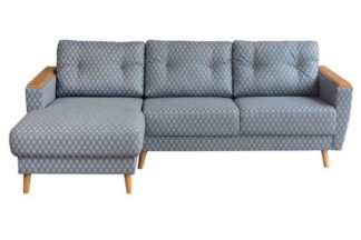 An Image of Expo Left hand Corner Sofa Retro Leaf