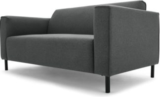 An Image of MADE Essentials Herron 2 Seater Sofa, Marl Grey