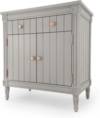 An Image of Bourbon Vintage Sideboard, Grey and Copper