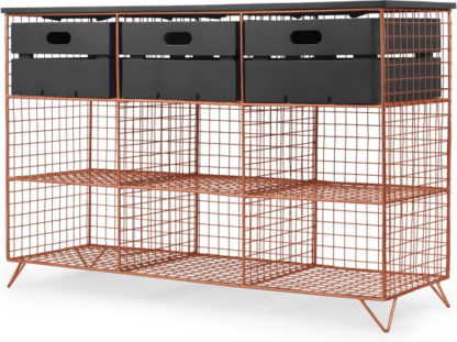 An Image of Amph Hallway storage console, Copper and Grey