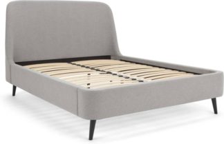 An Image of Hayllar Super King Size Bed, Cool Grey