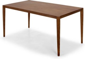 An Image of Joseph 6 Seat Dining Table, Dark Stain Ash