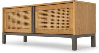 An Image of Reema Media Unit, Oak and Grey