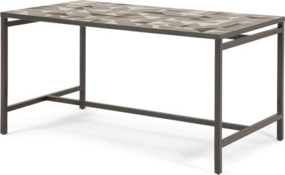 cdd3755c46054c87e4ea0b38c53fc44f3ce3ebdbb4ed22f5442b7434cf3c2711.jpg An Image of Vitti Dining Table, Multicoloured tiles