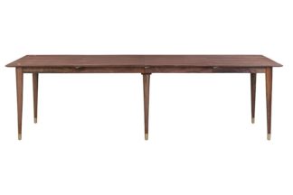 An Image of Como Walnut Extending Dining Table