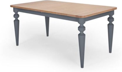 An Image of Betty Extending Dining Table, Oak and Grey