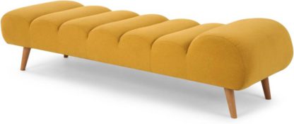An Image of Caterpillar Day Bed, Yolk Yellow