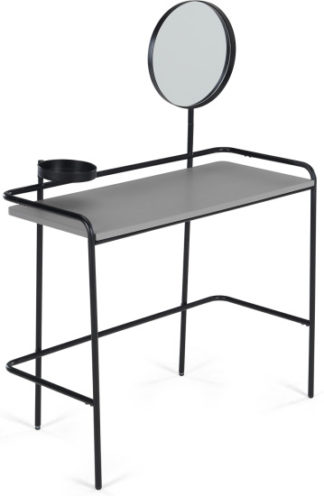 An Image of MADE Essentials Alana Dressing Table, Black