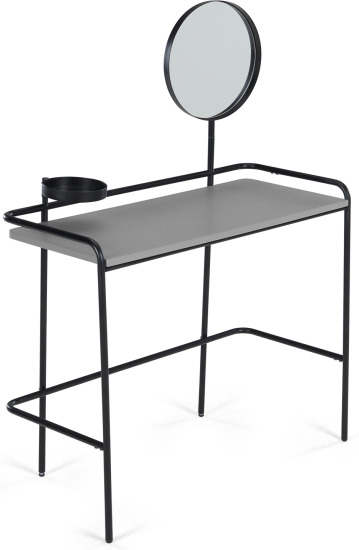 d5b49d3fb8f4bd3f6abc846e8114a06d76aec0f80c7546a5a9e3d73092e7b231.jpg An Image of MADE Essentials Alana Dressing Table, Black