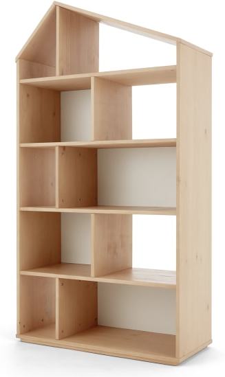 An Image of Skyline Double Shelves, Pine and White