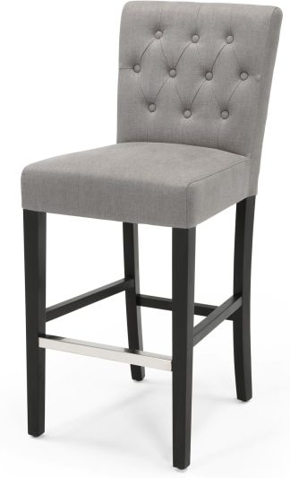 An Image of Flynn Bar Stool, Graphite Grey