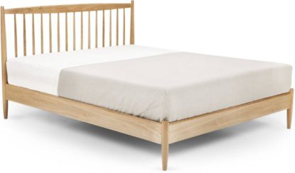 An Image of Willow Double Bed, Oak