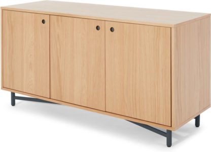 An Image of MADE Essentials Benn Sideboard, Oak