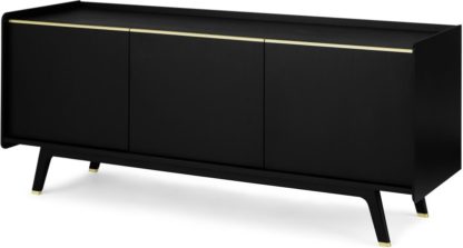 An Image of Albers Sideboard, Black Stained Oak