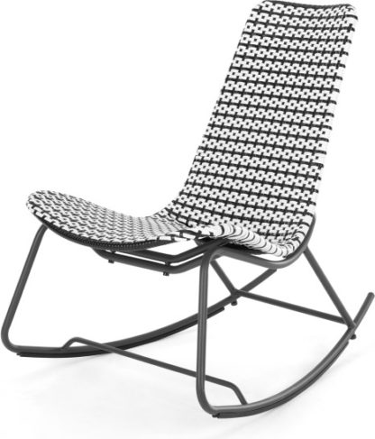 df84c2fa6e9b8bc08a472db114675eb8a72de05bf7c60eb7a80b822cf6e2898d.jpg An Image of Pya Garden Rocker, Monochrome