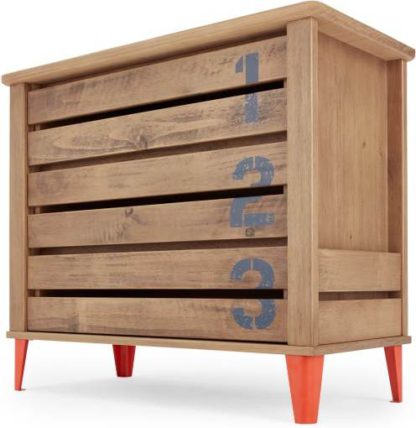An Image of Aldgate Chest of Drawers, Red
