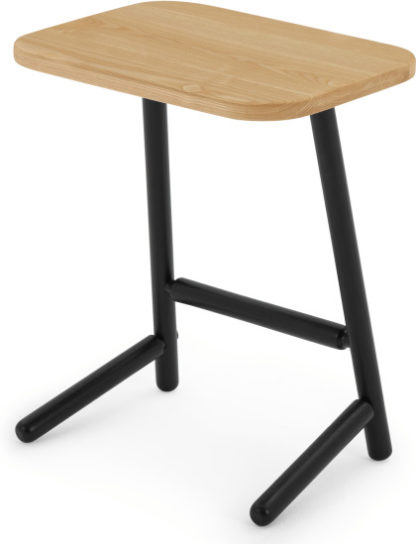 e18acdde7c75abfff73071f8036b6fe4820c132dafcdb1a2089eaa7e10d929c5.jpg An Image of Lena Side Table, Ash and Black