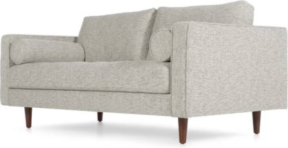 e22225bf8000d3adaad1cb104bef9201afcc633c5552430d387d0ff8caf2346e.jpg An Image of Scott Large 2 Seater Sofa, Grey Basketweave