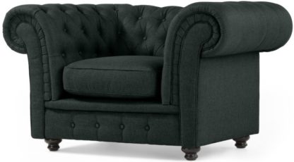 An Image of Branagh Armchair, Anthracite Grey