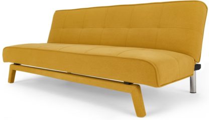 An Image of Yoko Sofa Bed, Butter Yellow