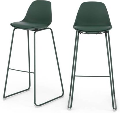 An Image of Set of 2 Duggie Barstools, Green