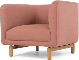 An Image of Becca Armchair, Dusk Pink