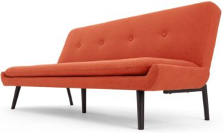 An Image of Edwin, Click Clack Sofa Bed, Retro Orange