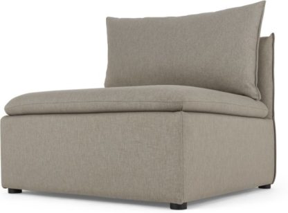 An Image of Victor Modular Sofa Storage Single Seat, Portland Grey