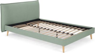 An Image of Piper Double Bed, Tarragon Green