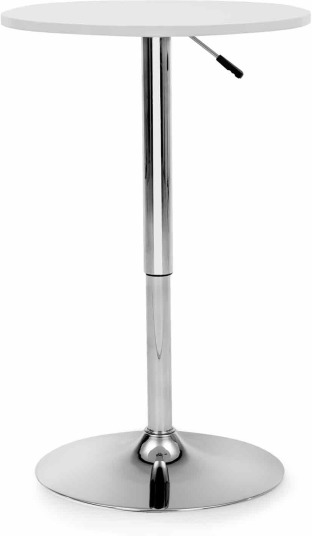 ebd4e047bc4e4cdd5dbd35aec13233577e6b74a8436cc5ec8a88ae6152611146.jpg An Image of Kite Adjustable Bar Table, White