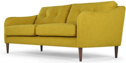 An Image of Content by Terence Conran Alban 3 Seater Sofa, Chartreuse
