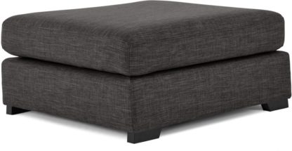 An Image of Mortimer Modular Ottoman, Seal Grey