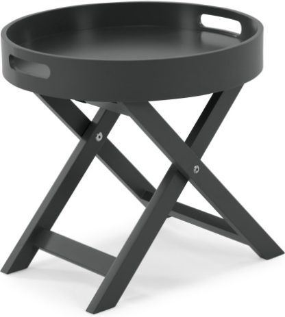 An Image of MADE Essentials Liam Side Table, Grey