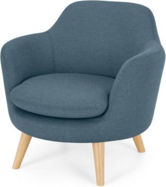 An Image of Nya Armchair, Duke Blue Weave