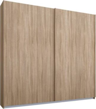 An Image of Malix 2 door 181cm Sliding Wardrobe, Oak frame,Oak doors , Classic Interior